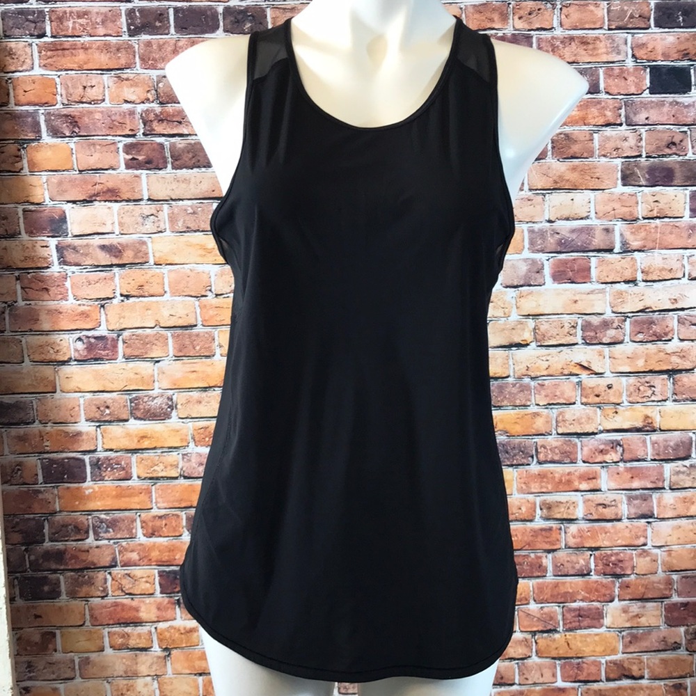 💙 Lululemon Black Sculpt Mesh Tank Top